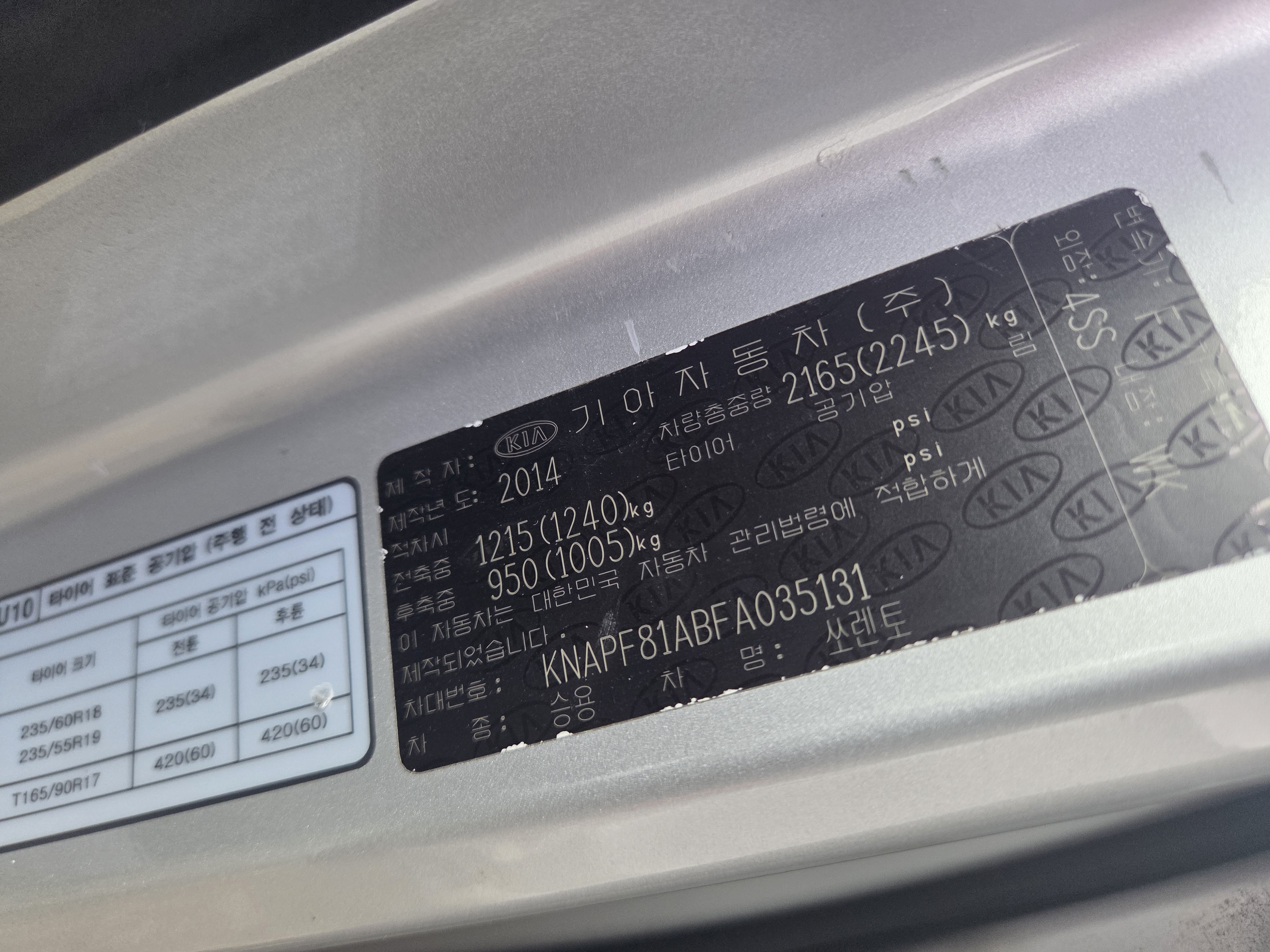 2015 KIA  ALL NEW SORENTO DIESEL 2.0 2WD DELUX  - Thumbnail 13
