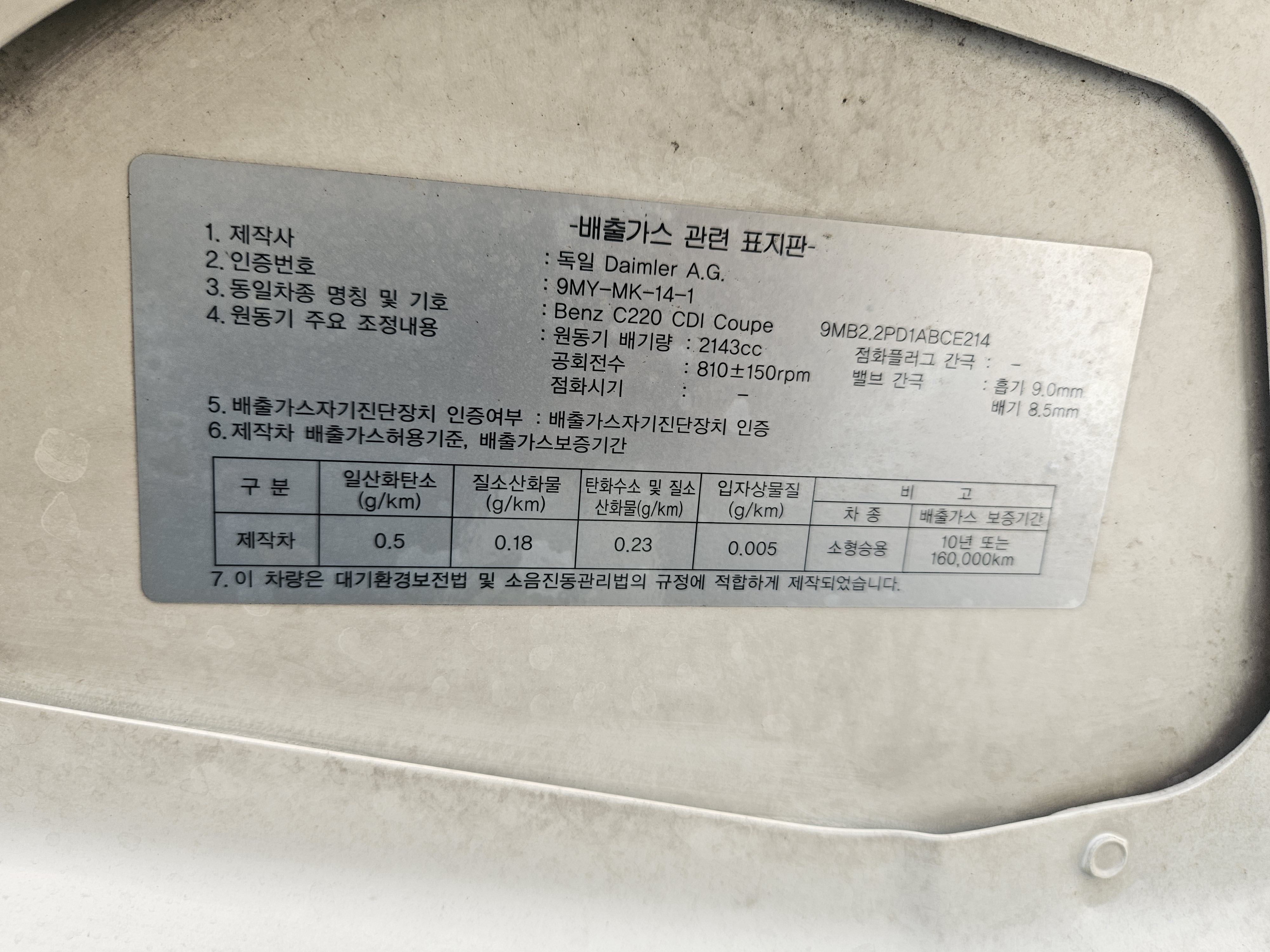 2013 MERCEDES-BENZ C-CLASS W204 C220 CDI COUPE - Thumbnail 39